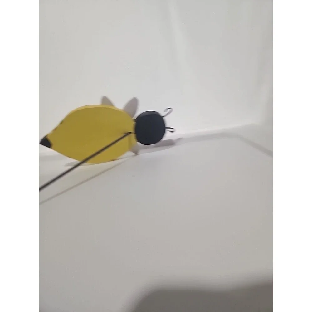 Bumble Bee hand cut and painted wooden yard decorations